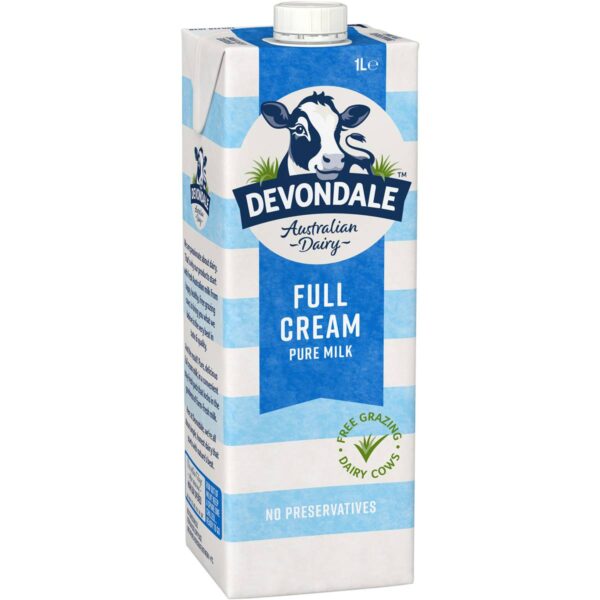 Devondale Full Cream Milk 1 Litre