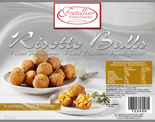 RISOTTO BALLS- 4 DIFFERENT FLAVOURS - Image 2