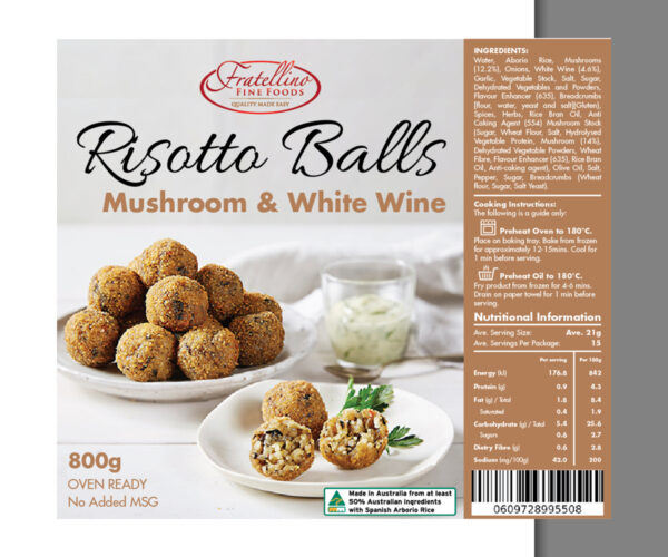 RISOTTO BALLS- 4 DIFFERENT FLAVOURS - Image 3