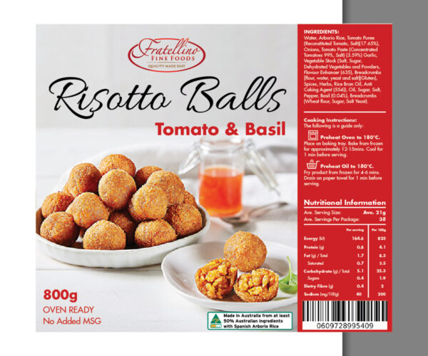 RISOTTO BALLS- 4 DIFFERENT FLAVOURS - Image 4