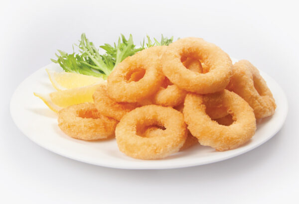 Crumbed Squid Rings Natural