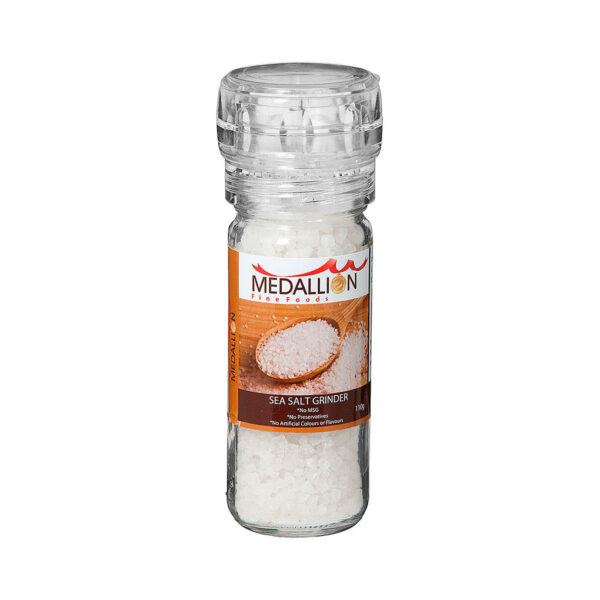 Medallion Sea Salt Grinder 110g