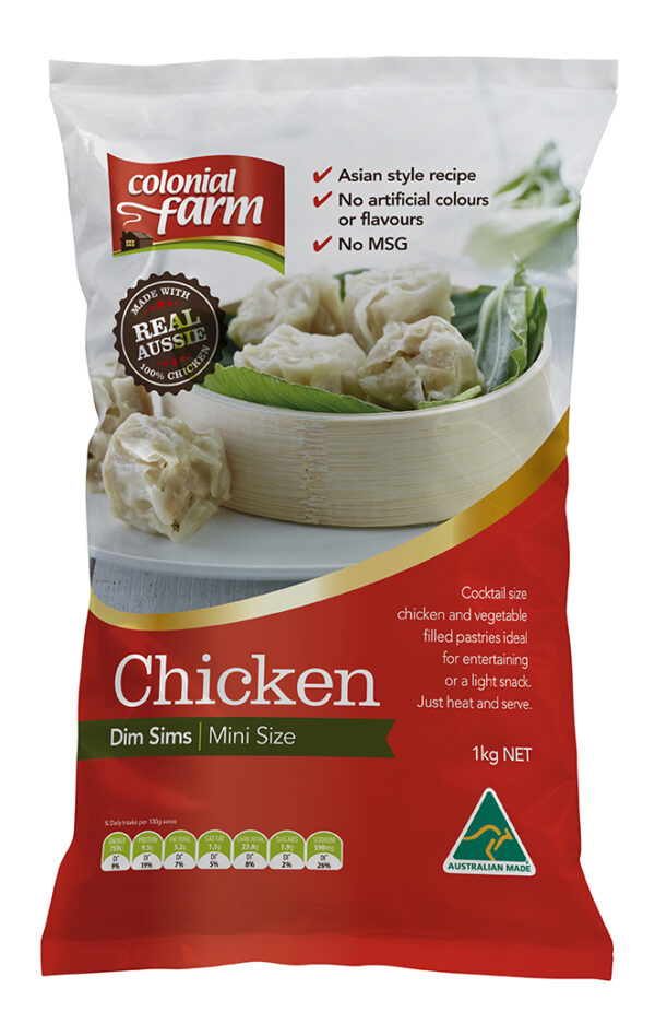 Col/Farm Mini Chicken Dim Sim