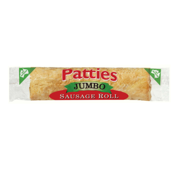 Patties Jumbo Sausage Roll 120GM Each