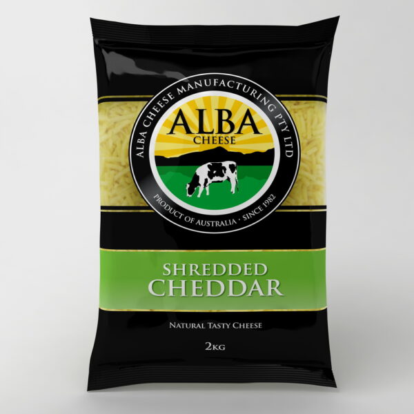 Cheese-Shredded Tasty 2KG Bag